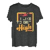 Like To Get High Drohne Pilot Quadcopter Quadrotor FPV Flying T-Shirt