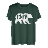 Vatertag | Männer Lustiges Papa Bär für Outdoor & Natur Dads T-Shirt