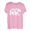 Vatertag | Männer Lustiges Papa Bär für Outdoor & Natur Dads T-Shirt
