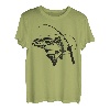 Herren Angler Geschenk-Idee Fischen Angeln Angelroute Shirt T-Shirt