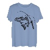 Herren Angler Geschenk-Idee Fischen Angeln Angelroute Shirt T-Shirt