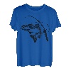Herren Angler Geschenk-Idee Fischen Angeln Angelroute Shirt T-Shirt
