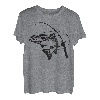 Herren Angler Geschenk-Idee Fischen Angeln Angelroute Shirt T-Shirt