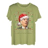 Santa Joe Biden Valentinstag Ugly Christmas Joe Biden T-Shirt