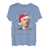 Santa Joe Biden Valentinstag Ugly Christmas Joe Biden T-Shirt