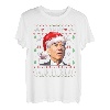Santa Joe Biden Valentinstag Ugly Christmas Joe Biden T-Shirt