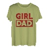Herren Girl Dad Vatertagssprüche Bester Papa Happy Father's Day T-Shirt