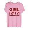 Herren Girl Dad Vatertagssprüche Bester Papa Happy Father's Day T-Shirt