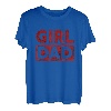 Herren Girl Dad Vatertagssprüche Bester Papa Happy Father's Day T-Shirt