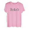 Tätowiertes Tattoo eingefärbtes tätowiertes T-Shirt
