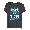 Christian Namensshirt mit lustigem König Spruch T-Shirt