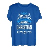Christian Namensshirt mit lustigem König Spruch T-Shirt