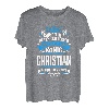 Christian Namensshirt mit lustigem König Spruch T-Shirt