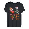 Dalmatiner Hund Weihnachten Licht Hund Tierliebhaber T-Shirt