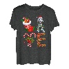 Dalmatiner Hund Weihnachten Licht Hund Tierliebhaber T-Shirt