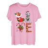 Dalmatiner Hund Weihnachten Licht Hund Tierliebhaber T-Shirt