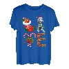 Dalmatiner Hund Weihnachten Licht Hund Tierliebhaber T-Shirt