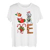 Dalmatiner Hund Weihnachten Licht Hund Tierliebhaber T-Shirt