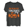 She Thinks My Tractor's Sexy Funny Farmer Retro Damen Herren T-Shirt