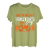 She Thinks My Tractor's Sexy Funny Farmer Retro Damen Herren T-Shirt