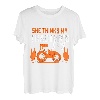 She Thinks My Tractor's Sexy Funny Farmer Retro Damen Herren T-Shirt