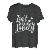 Family Mom Dad Daughter Son Spruch - Isn't She Lovely T-Shirt