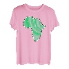 Batik-Design mit Afro-Karte von Hapfox T-Shirt