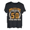 Herren 50. Geburtstag 1972 Geschenk Mann Spruch Auszusehen 50 T-Shirt