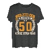 Herren 50. Geburtstag 1972 Geschenk Mann Spruch Auszusehen 50 T-Shirt