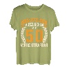 Herren 50. Geburtstag 1972 Geschenk Mann Spruch Auszusehen 50 T-Shirt