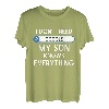 I Don't Need Google My Son Knows Everything - Lustiger Vater-Witz. T-Shirt