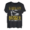 Lernen kann jeder Bagger nur das Beste fahren T-Shirt