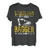 Lernen kann jeder Bagger nur das Beste fahren T-Shirt