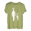 Vater und Tochter Papa und Mädchen Boss Lustiges Partnerlook T-Shirt
