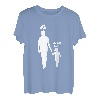 Vater und Tochter Papa und Mädchen Boss Lustiges Partnerlook T-Shirt