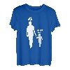 Vater und Tochter Papa und Mädchen Boss Lustiges Partnerlook T-Shirt