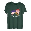 Linedance Amerikanische Flagge Tanzen Western Tanz Geschenk T-Shirt