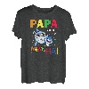 Papa vom Baby Hai Vater Herren Shark Papa T-Shirt
