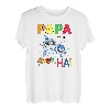 Papa vom Baby Hai Vater Herren Shark Papa T-Shirt