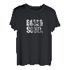 Lustig Bassd Scho Fränkisch Dialekt Spruch Used Design T-Shirt