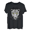 Leopard Cheetah für Männer Frauen Kinder Grafik mit gelben T-Shirt