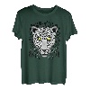 Leopard Cheetah für Männer Frauen Kinder Grafik mit gelben T-Shirt