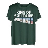 Solitär-Geschenk für Männer, Opa, Kartenspieler, Solitär T-Shirt