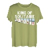 Solitär-Geschenk für Männer, Opa, Kartenspieler, Solitär T-Shirt