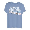 Solitär-Geschenk für Männer, Opa, Kartenspieler, Solitär T-Shirt
