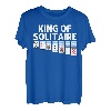 Solitär-Geschenk für Männer, Opa, Kartenspieler, Solitär T-Shirt