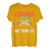 Herren Legende an der Kettensäge lustiges Waldarbeiter T-Shirt