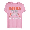 Herren Legende an der Kettensäge lustiges Waldarbeiter T-Shirt
