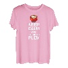 Russia Keep Calm Plov Plow Reis Lustiger Holz Russen Spruch T-Shirt