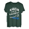 Herren T-Shirt Lagerist Geschenk Fachlagerist Lagerverwalter Spruch